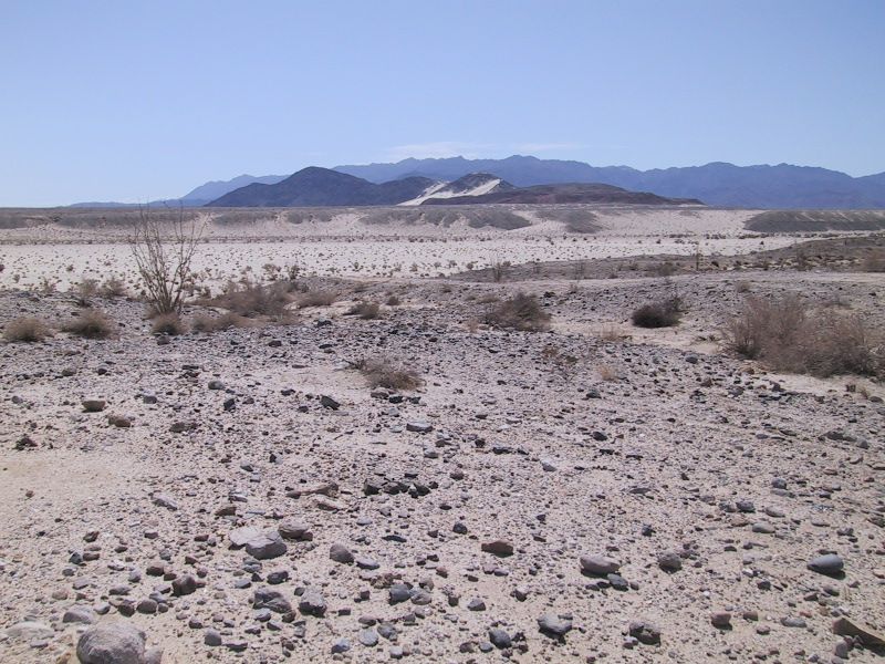 Signs in the Yuha Desert. Near the USA - Mexico border